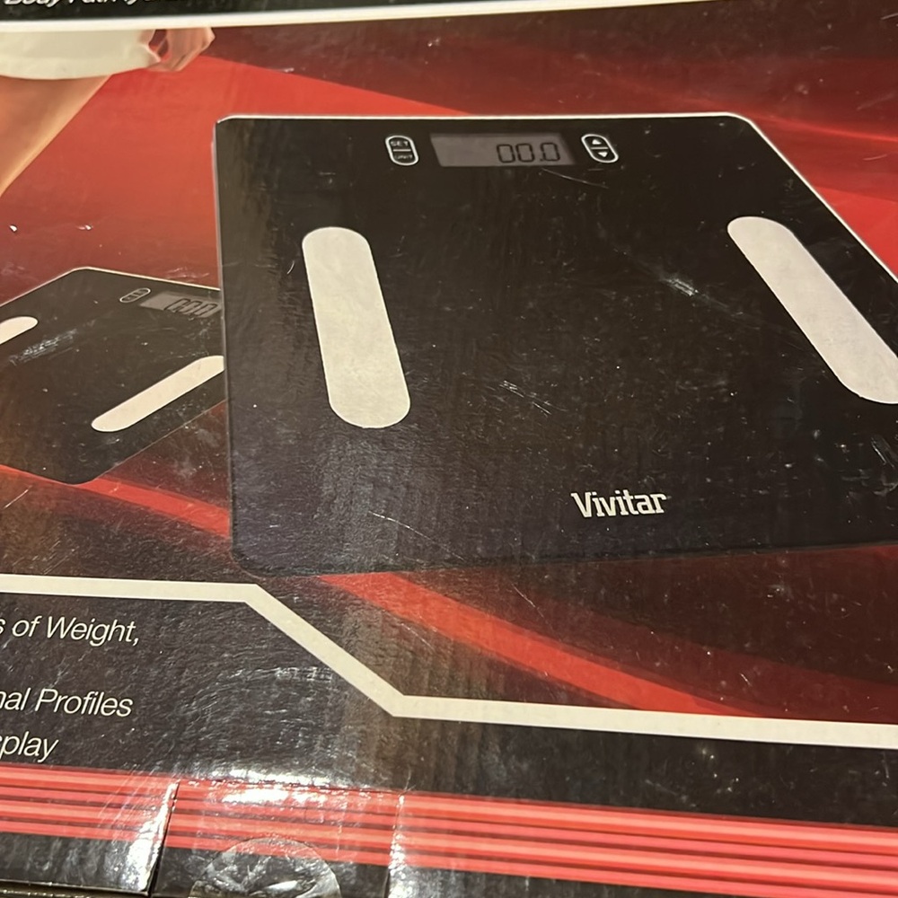 NEW HEALTH SMART BODY FAT/HYDRATION DIGITAL SCALE ! - Picture 2 of 12